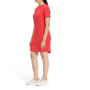 The North Face Horizon Red Best Ever T-Shirt Dress Casual NWT